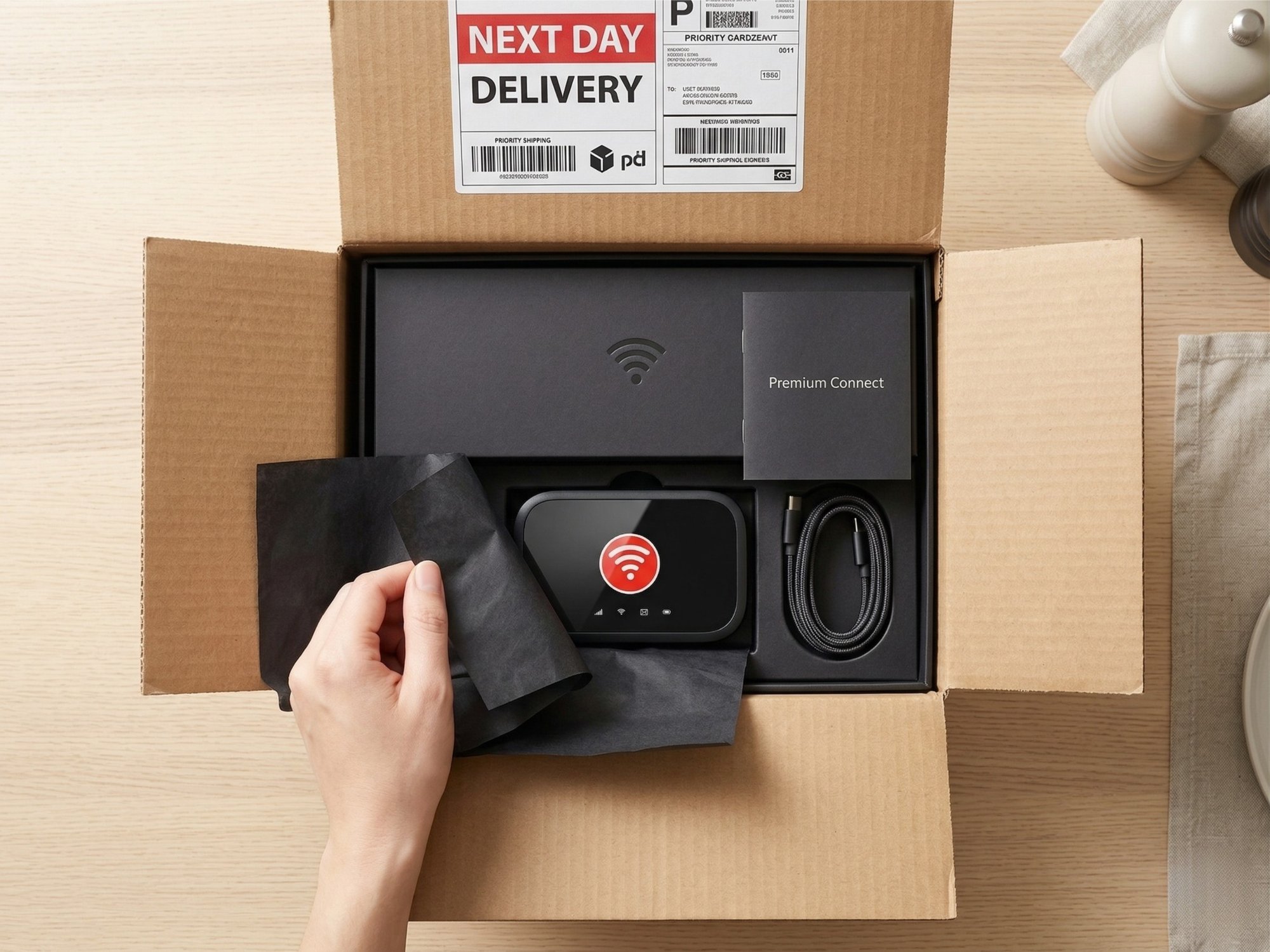 Unboxing Next Day delivery